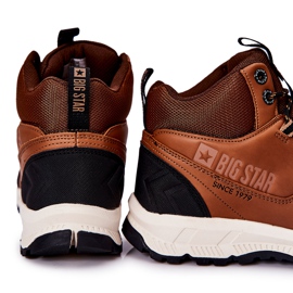 Hoch Sportschuhe Big Star II174179 Braun schwarz 3