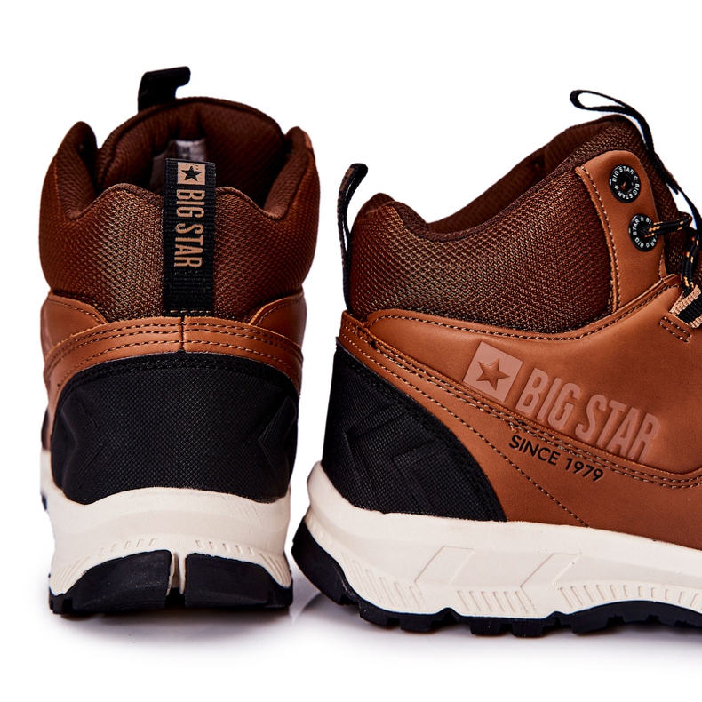 Hoch Sportschuhe Big Star II174179 Braun schwarz 3