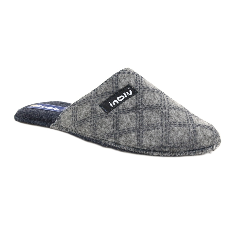 Befado Inblu Herrenschuhe 155M009 blau grau 1