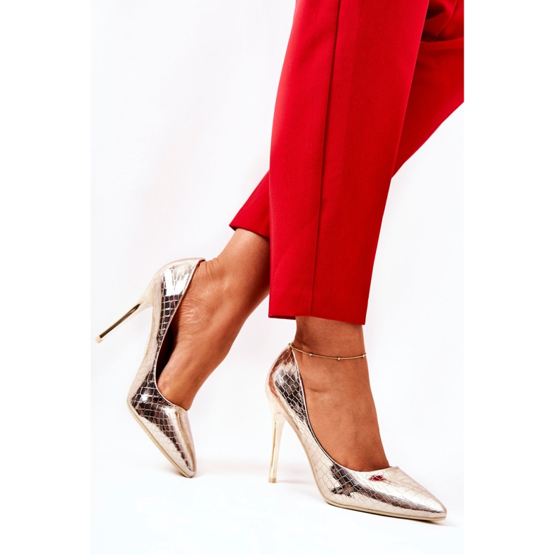 Pins Schlangenmuster Golden Tissoria 1