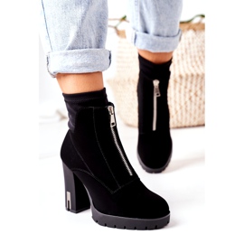 PS1 Schwarze warme Stiefel auf einem Absatz Wonder Woman 2