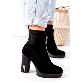 PS1 Schwarze warme Stiefel auf einem Absatz Wonder Woman 4