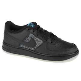Nike Air Force 1 Low Gs Jr DN1434-001 Schuh schwarz blau 1