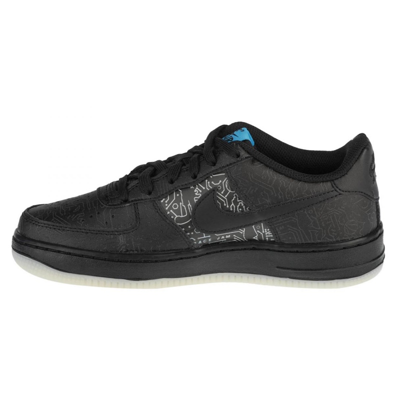 Nike Air Force 1 Low Gs Jr DN1434-001 Schuh schwarz blau 2