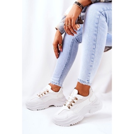 PM1 Sportschuhe auf der weißen Flynn-Plattform 1