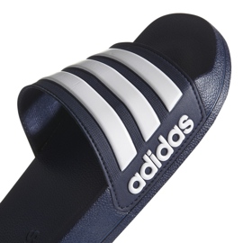 Adidas Adilette Shower AQ1703 Hausschuhe weiß marineblau 2
