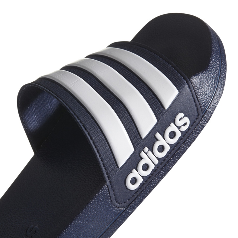 Adidas Adilette Shower AQ1703 Hausschuhe weiß marineblau 2