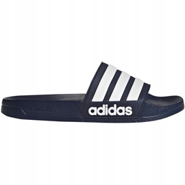 Adidas Adilette Shower AQ1703 Hausschuhe weiß navy blau 1