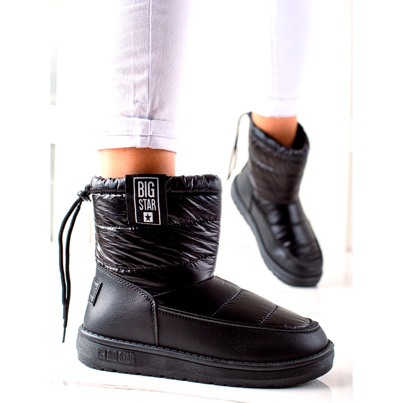 Damen Schneestiefel Big Star II274120 Schwarz 2