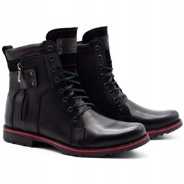 Olivier Herren Winterschuhe 237 schwarz 2