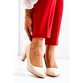 Damenpumps Sergio Leone Beige Matt Orsola 2