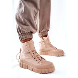 PH1 Warme Sneakers auf der Plattform Beige Marlow 3