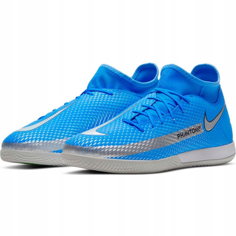 Nike Phantom Gt Academy Df Ic M CW6668 400 Fußballschuh blau 3