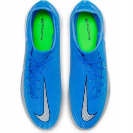 Nike Phantom Gt Academy Df Ic M CW6668 400 Fußballschuh blau 4