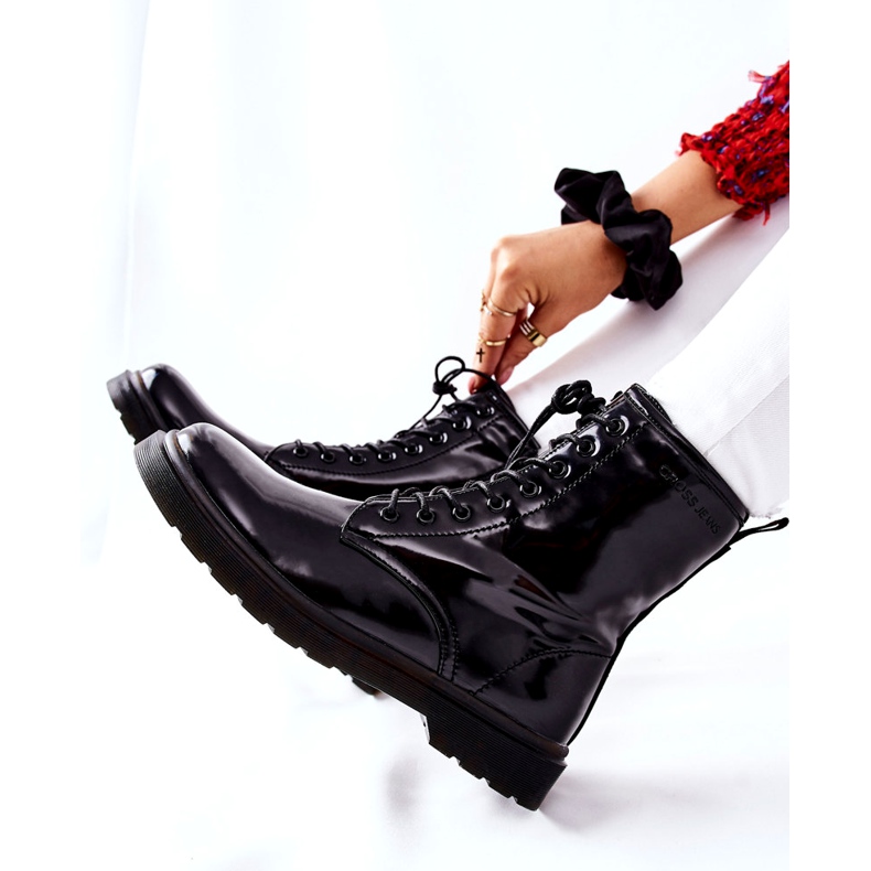 Damen Stiefel Cross Jeans Schwarz GG2R4023 3