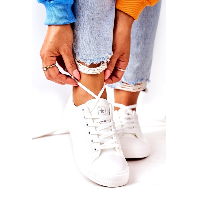 News Damen Sneakers Weiß 21SP02-1200 3