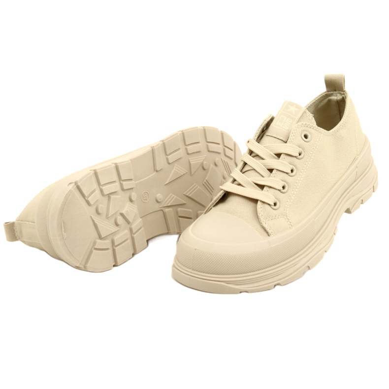 News Sneaker für Frauen auf der Plattform 21SP02-1400 Beige 4