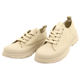 News Sneaker für Frauen auf der Plattform 21SP02-1400 Beige 3