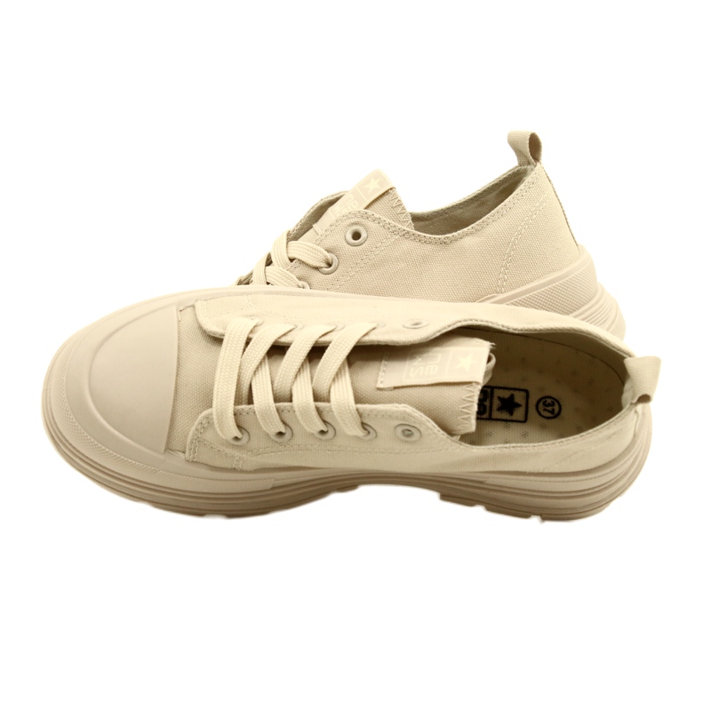 News Sneaker für Frauen auf der Plattform 21SP02-1400 Beige 5
