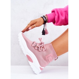 Damen Sportsocken Pink KeSports rosa 2