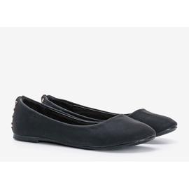 Schwarze Sixth-Avenue-Ballerinas 1