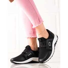 TRENDI Liebe Slip-On Sneakers schwarz 1