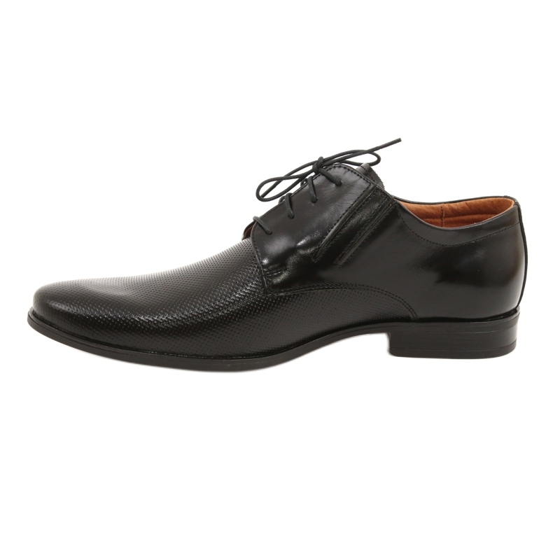 Olivier Formale Lederschuhe 483 schwarz 2
