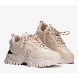 Sneaker in Nude mit metallischen Ansley-Einsätzen rosa 1