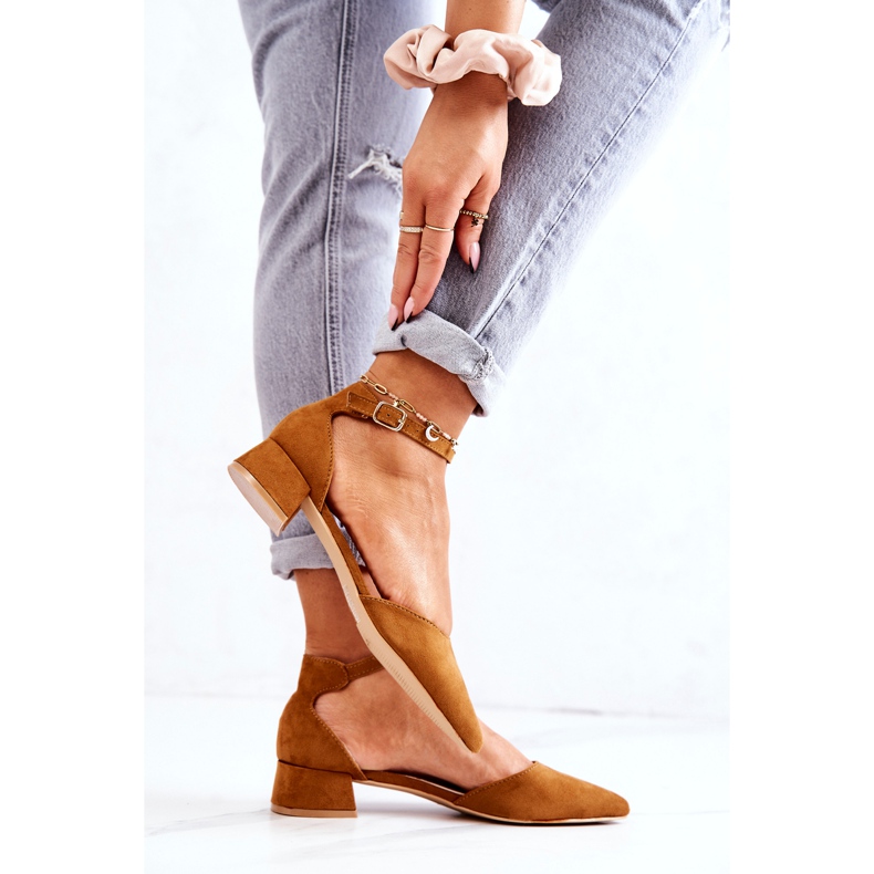 WS1 Wildlederpumps in Spitz Camel Calliope braun 1