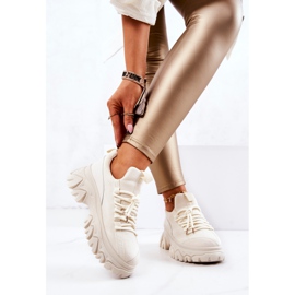 PS1 Sportschuhe Damen Sneaker Hellbeige Miles 2