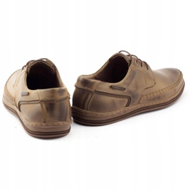 Polbut Leder Herrenschuhe J44PŁ braun 4