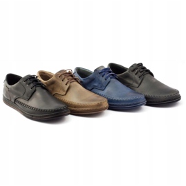 Polbut Leder Herrenschuhe J44PŁ braun 5