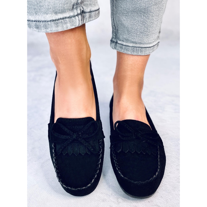 Schwarze Loafer von Quest für Damen 1