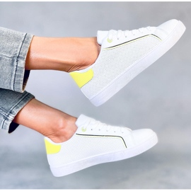 Volve WEISS / GRÜN Damen Turnschuhe weiß 2