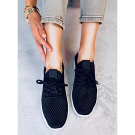 Utto Schwarze Socken Sportschuhe 1