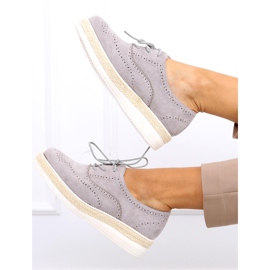 Damenschuhe Espadrilles Apia Grau 2