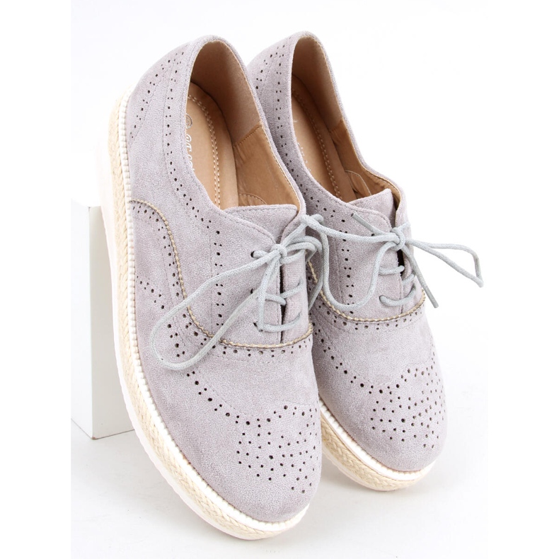 Damenschuhe Espadrilles Apia Grau 1