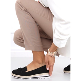 Damen-Slipper, Espadrilles Hilma Black schwarz 2