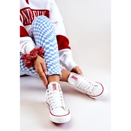 Hohe Lederturnschuhe Big Star JJ274132 Weiß 1