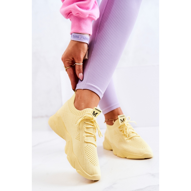 PS1 Sportschuhe Material Sneakers Gelb Nolene 2