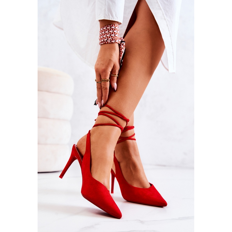 PS1 Stilettos gebunden Red Callie rot 2