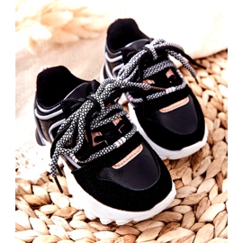 FR1 Kinder Sportschuhe Sneakers Schwarz Rommie mehrfarbig 4