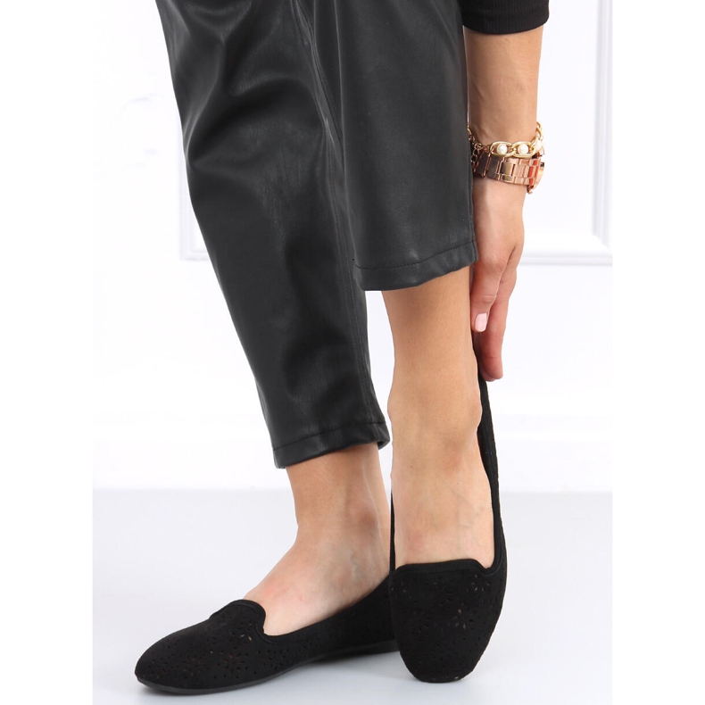 Fanny Black durchbrochene Herren schwarz 2