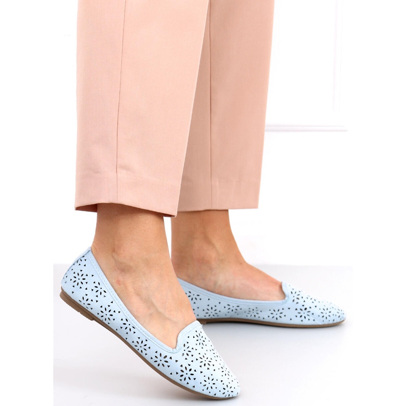 Fanny Blue durchbrochene Herren blau 2