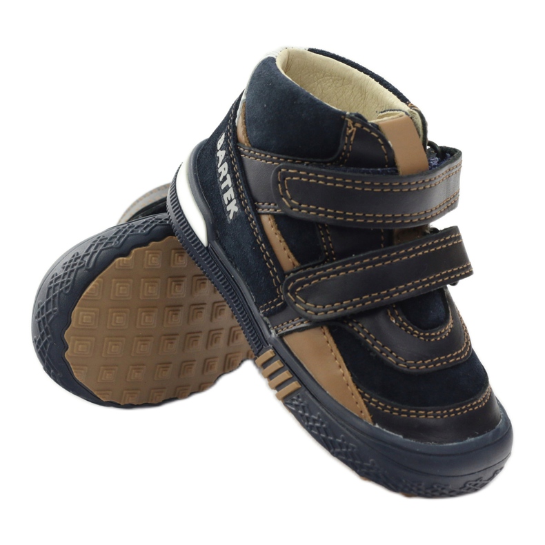 Prophylaxeschuhe Bartek 91756 neu navy blau braun weiß 3