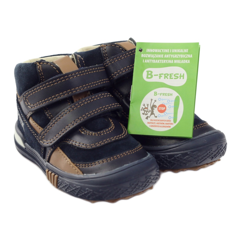 Prophylaxeschuhe Bartek 91756 neu navy blau braun weiß 4