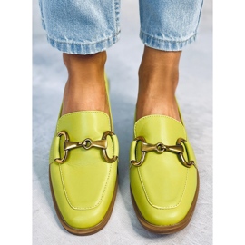 Jonna Green Damen-Slipper grün 1