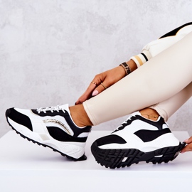 PS1 Sportschuhe Turnschuhe Schwarz-Weiß-Rache 1