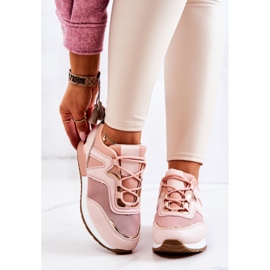 FS2 Sportschuhe auf der rosafarbenen Ginevra-Plattform 2