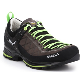 Salewa Ms Mtn Trainer 2 LM 61357-0471 Trekkingschuhe schwarz grün 1